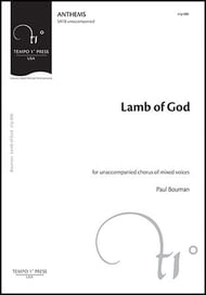 Lamb of God SATB choral sheet music cover Thumbnail